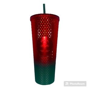 Disney Starbucks Mickey Mouse Christmas Tumbler NEW